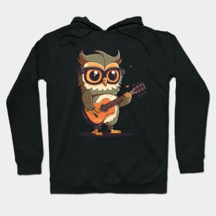 Playing Guitar Hoodie